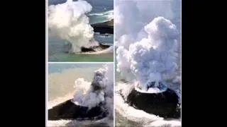 Aumenta a cuatro hectáreas la isla japonesa surgida tras erupción volcánica