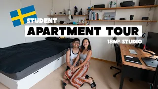 18 sqm Student Apartment Tour | Gothenburg, Sweden