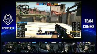 G2 voice comms against FAZE CLAN in Grand Final