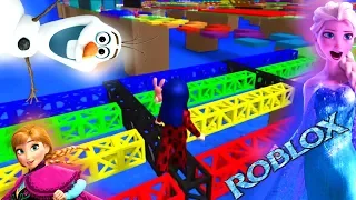 ROBLOX 🐞 UĞUR BÖCEĞi ; ELSA ve ANNA 'DAN KAÇABİLECEK Mİ ? 🐞 BÖLÜM 1 🐞 ESCAPE ELSA OBBY 🐞 2020