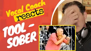 Vocal Coach REACTS - Tool 'Sober' (Live)