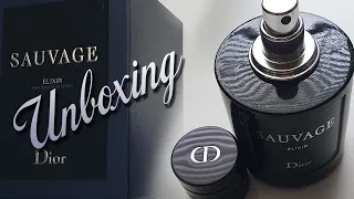 Dior Sauvage Elixir Unboxing