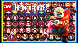 LEGO The Incredibles - ALL CHARACTERS UNLOCKED! [w/ All DLC]