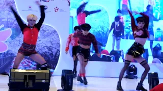 POISON COVER DANCE - BLACKPINK (Playing With Fire - BBHM - Boombayah) @SURABAYA