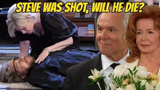 Heartbreaking! Steve was shot at Maggie's wedding Days of our lives spoilers