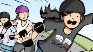 ROLLER GIRL book trailer