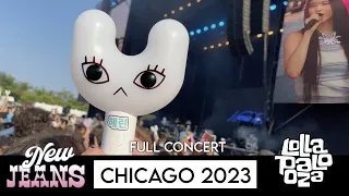 NewJeans Live in Lollapalooza Chicago 20230803 [Fancam]