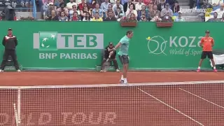 Roger Federer vs Diego Sebastian Schwartzman AMAZING POINT HD ISTANBUL 2015