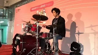 드럼BJ 라파팜(보헤미안 랩소디)아프리카TVx신분당선 꽉찬 쇼타임 판교역 #Drum #drummer #라파팜