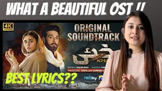 Indian Woman reacts to KHAIE OST sung by Zeb Bangash | Har Pal Geo
