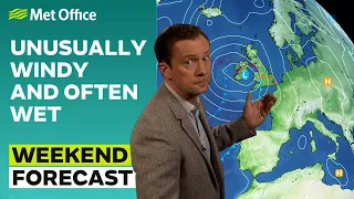 Weekend Weather 13/07/2023 – Windy and often wet - Met Office UK Forecast