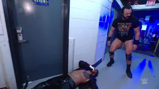 Drew McIntyre brawl with The Bloodline backstage - WWE SmackDown 08/12/2022
