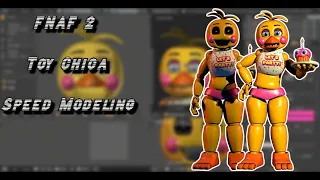 [BLENDER] Toy Chica Speed Modeling