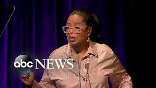 Oprah delivers keynote speech at women's empowerment summit