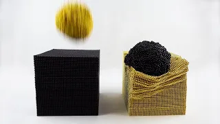 Magnet Satisfaction Unpacking 100000 Magnetic Balls And Destroy Them In Slow Motion