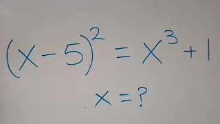 A Nice Math Olympiad Algebra Problem | How to solve for the Valves of X ??