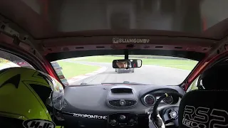 Renault Clio 197 at Donington Park 24-10-22