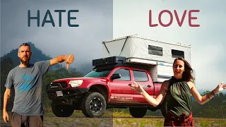 The Untold truth of Full-Time Living in Our DIY Four Wheel Camper