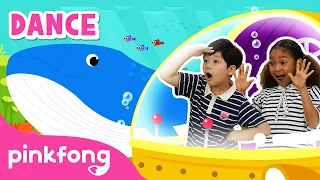 [4K] Whoosh, Blue Whale | The Biggest Animal! | Dance Along | Kids Rhymes | Pinkfong Songs