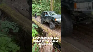 Abandoned bridge in the middle of nowhere