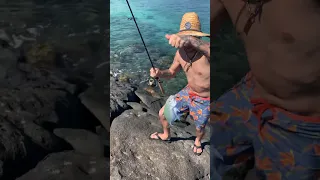 Fishing/Whipping for papios hawaii