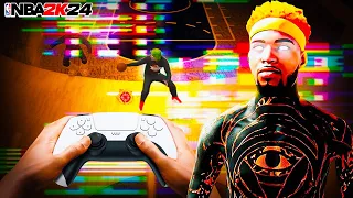 #1 GLITCHY STEEZO DRIBBLE TUTORIAL ON NBA 2K24! (HANDCAM) BEST COMBOS TO GET OPEN + DRIBBLE MOVES