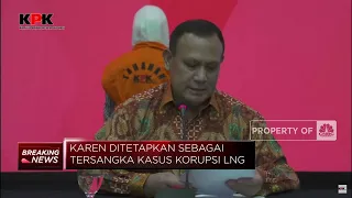 KPK Tahan Eks Dirut Pertamina Karen Agustiawan