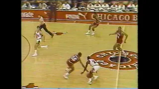 Philadelphia 76ers vs Chicago Bulls (1-17-1987) "The Epitome Of The Term: LOOSE BALL"