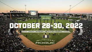 The 2022 Rogue Invitational | October 28 - 30, Austin, Texas