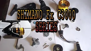 STEP BY STEP | ASSEMBLE & DISASSEMBLE REEL | SHIMANO FX C3000 SERIES