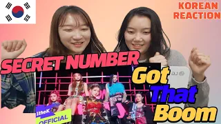 [ENG]GOT THAT BOOM - Secret Number 🇰🇷Korean Reaction