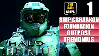 Halo Infinite Campaign [Warship GBRAAKON - Foundation] Gameplay Walkthrough FULL GAME No Commentary