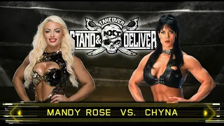WWE 2K22 (Mandy Rose vs Chyna) Normal Match