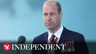 Watch again: Prince William attends ceremony commemorating Canada's role in D-day