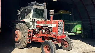 I Struck Gold!!! Will it Run?! Barn Find Forgotten IH 1456 Gold Demo!!