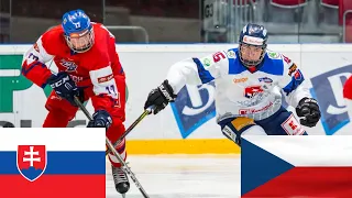 SLOVENSKO VS ČESKO PRIATEĽSKÝ ZÁPAS 2022 U16