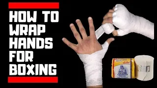 Beginner Boxing: Traditional Mexican Hand Wraps And Taping