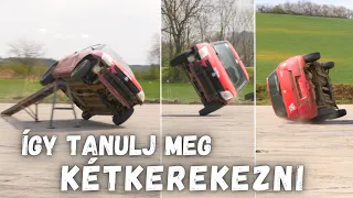 Kétkeréken a SWIFT! 😱 és néha tetőn..