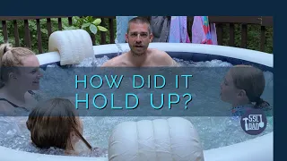 1 Year With An Inflatable Hot Tub