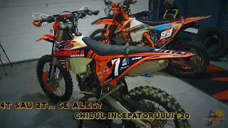 Motocicleta in 2T sau 4T? | Ce aleg si de ce? | 2T VS 4T| 4K | #GhidulIncepatorului20