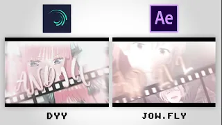 Alight Motion vs After Effects (Remake @jowfly)