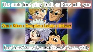 The Main HxH Four Plays Truth or Dare w/ Listener ASMR