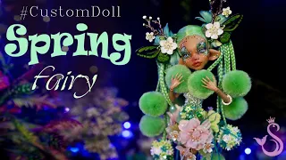 SPRING Butterfly Fairy - OOAK doll - Monster High Custom doll - Sang Bup Be