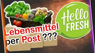 Hello FRESH Test - Erfahrungen - einfach kochen ohne einkaufen -Dan testet-