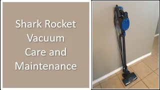 How To: Maintain Shark Rocket Ultra-Light Vacuum HV 300