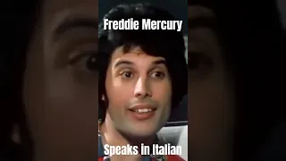Freddie Mercury speaks in Italian!! AI