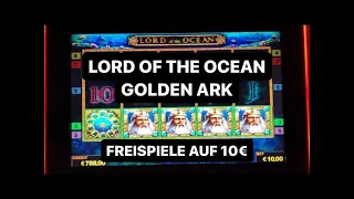 Lord of the Ocean auf 10€ Freispiele 😱 Golden Ark Novoline Casino Spielothek zocken Spielhalle