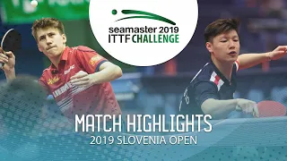 Andreas Levenko vs Nicholas Tio | 2019 ITTF Challenge Slovenia Open (U21 R32)