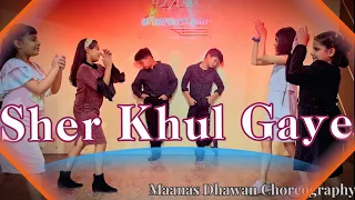 Sher Khul Gaye | Bosco x Maanas Dhawan Choreography | Hrithik Roshan| Fighter