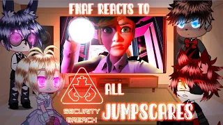FNAF 1 REACTS TO SECURITY BREACH ALL JUMPSCARES // #fnaf #securitybreach